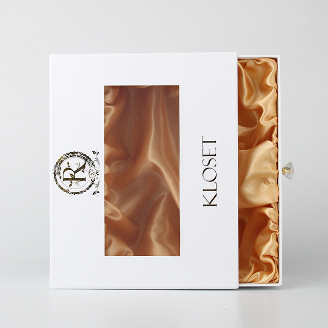 Custom Logo Luxury Hair Extensions Packaging Gift Boxes