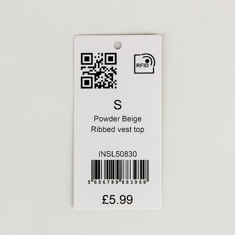 Supermarket Professional Apparel RFID Tags For Cost Management