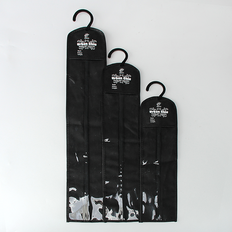 Custom Hair Packaging Bags Hair Extensions Garment Bag